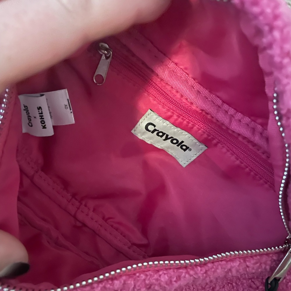 NWOT Crayola x Kohls Hot Pink Belt Bag - Picture 4 of 4